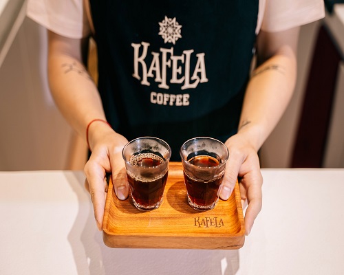 Kafela Coffee Tasting: Pour Over Kafela Signature