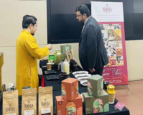 Kafela Coffee tại sự kiện của Đại sứ Quán Áo